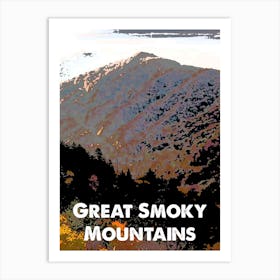 Great Smoky Mountains, National Park, Nature, USA, Wall Print, Art Print