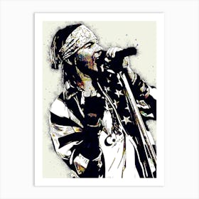 Art Of Axl Art Print