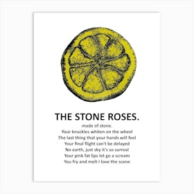 Stone Roses 1 Art Print