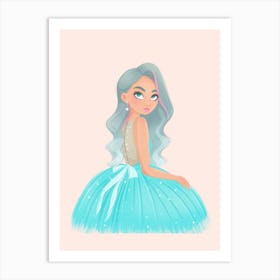 Ocean Princess Art Print