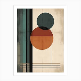 Boho Geometric Minimalism 6 1 Art Print