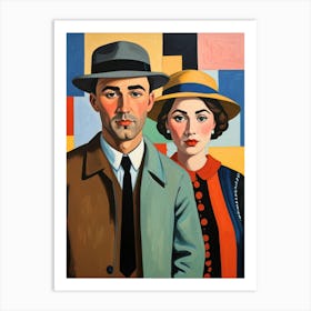 Man And Woman Art Print