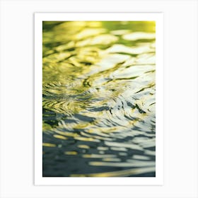 Water Ripples 4 Art Print