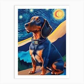 Dachshund 3 Art Print