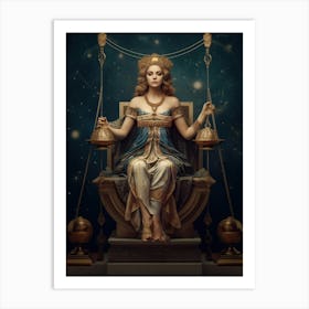 Libra 2 Art Print