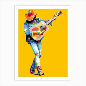 Dwight Yoakam Wpap Art Print