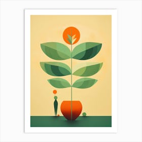 Plant In A Pot 2 Art Print