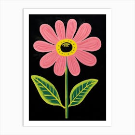 Pink Daisy 1 Art Print