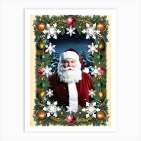 Santa Claus 1 Art Print