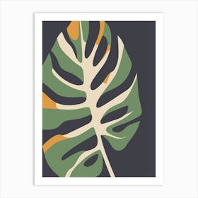 Monstera Leaf 3 Art Print