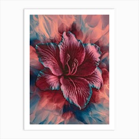 Pink Lily 2 Art Print