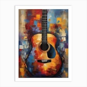 Acoustic Guitar 6 Art Print