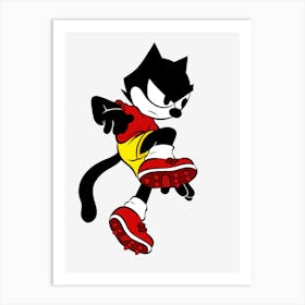 Felix The Cat Art Print