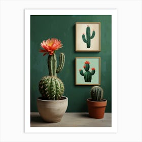 Cactus Print Art Print