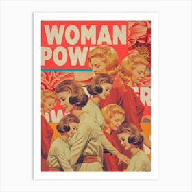 Woman Power Art Print