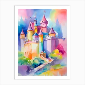 Fairytale Castle 4 Art Print