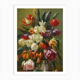 Tulips Painting 4 Flower Art Print