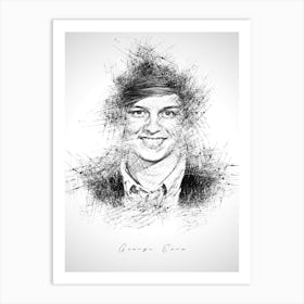 George Ezra Art Print