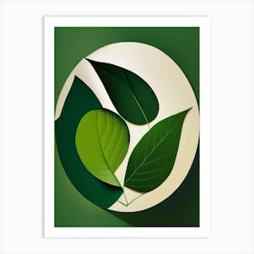 Tea Leaf Vibrant Inspired Art Print