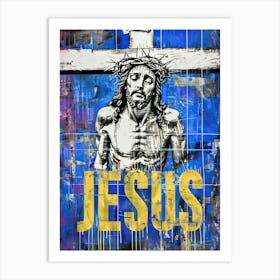 Sacrificial Love | Jesus Poster Art Print