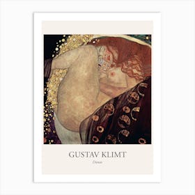 Danae, Gustav Klimt Poster Art Print