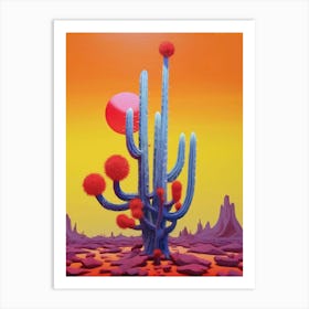 Cactus 9 Art Print