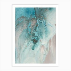 Coral Sea Flow 2 3 Art Print