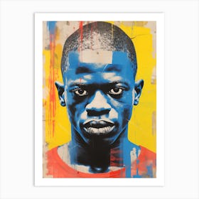 Ngolo Kante (3) Art Print