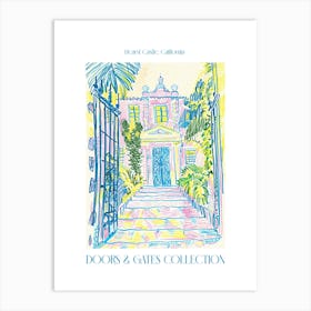 Doors And Gates Collection Hearst Castle, California 1 Art Print