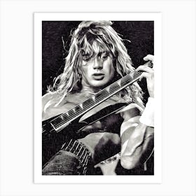 Dave Mustaine art Poster