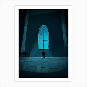 Man In A Room Art Print