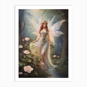 Fairy In The Forest 1 Art Print