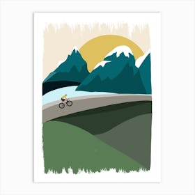 Mountain Ride Art Print