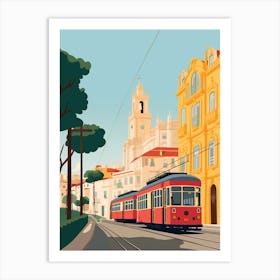 Portugal 2 Travel Illustration Art Print