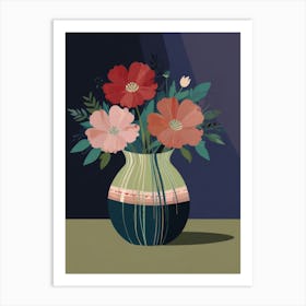 Flowers In A Vase 43 Art Print