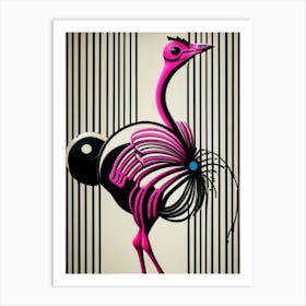 Ostrich 3 Art Print