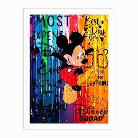 Mickey 6 Art Print