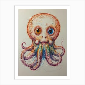 Octopus 20 Art Print