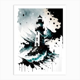 Lighthouse 2 Art Print