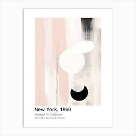 World Tour Exhibition, Abstract Art, New York, 1960 5 Art Print