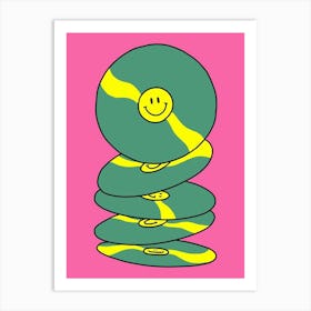 Happy Cds Art Print