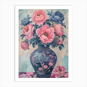 Flower Painting Art Print