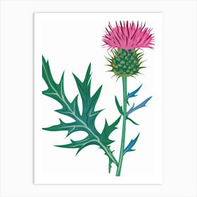 Thistle 1 Art Print