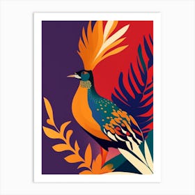 Pheasant Pop Matisse Bird Art Print