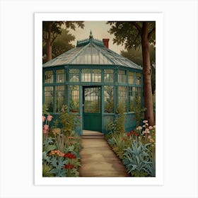 Greenhouse 3 Art Print