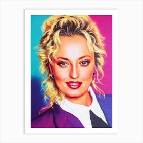 Virginia Madsen Pop Movies Art Movies Art Print