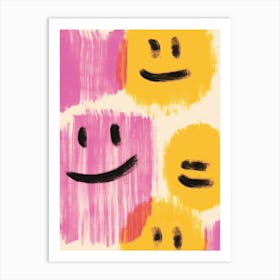 Happiness Abstract 1 Art Print