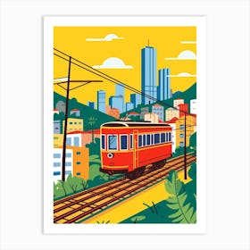 Brazil Travel Illustration Art Print