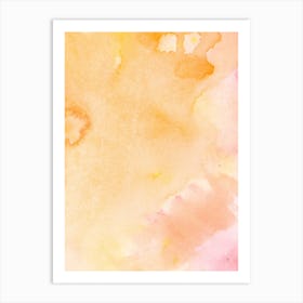 Abstract Watercolor Background Art Print