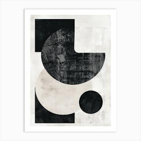 Surakarta Stone Park Bauhaus Minimalist Art Print